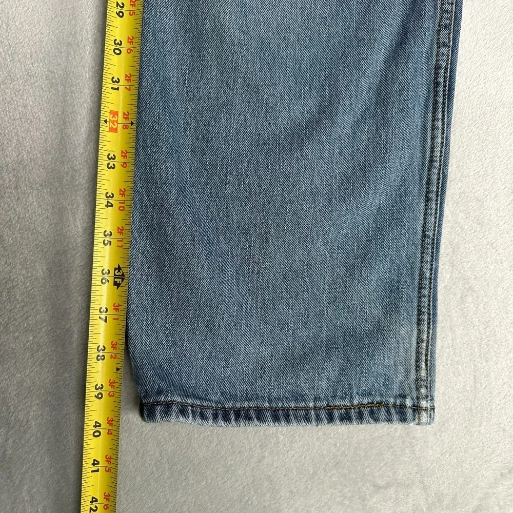 Levi's 550 Relaxed Fit Jeans Men's Size 40x29 Distressed Denim Medium Wash